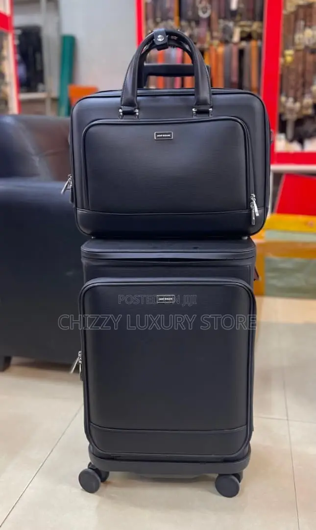 Mont Blanc Quality Luxury Men Travel Luggage