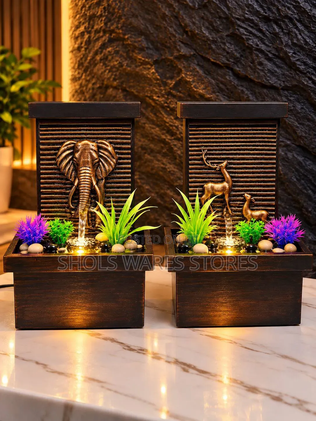 Luxury Desktop Water Fountain Waterfall