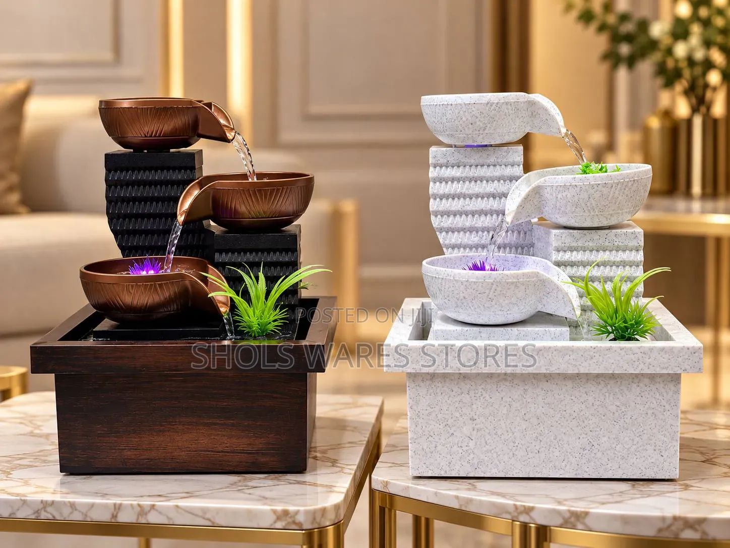Luxury Desktop Water Fountain Waterfall
