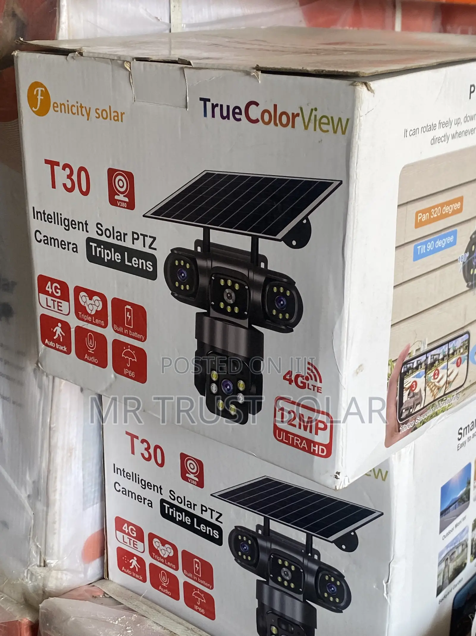 T30 Intelligent Solar PTZ Camera