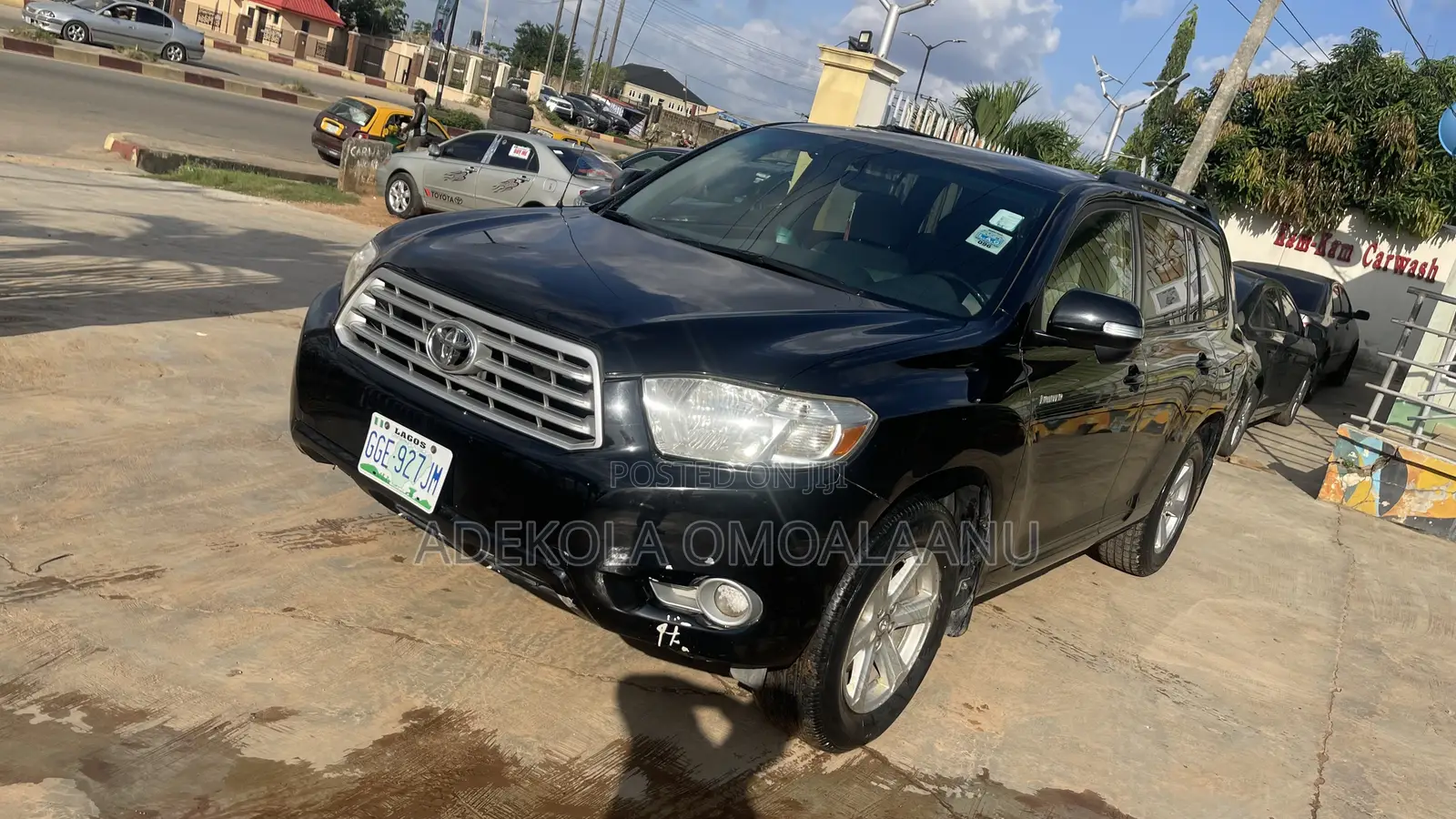 Toyota Highlander 2008 Black