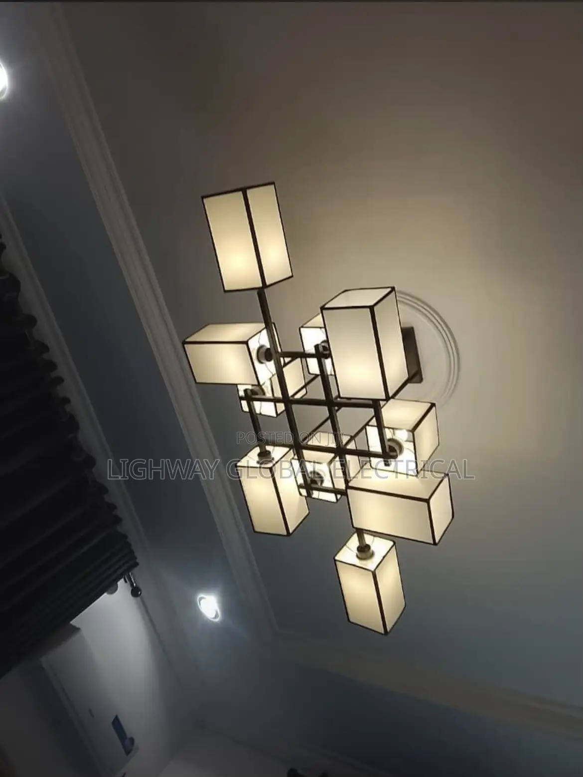 High End Luxury Fabric Chsnderlier
