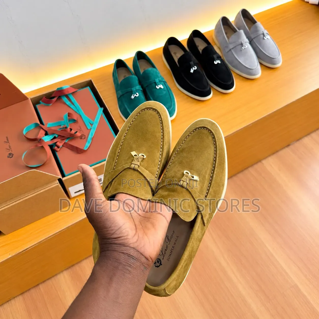 Original Loropiana Summer Walk Loafer Suede Available Now