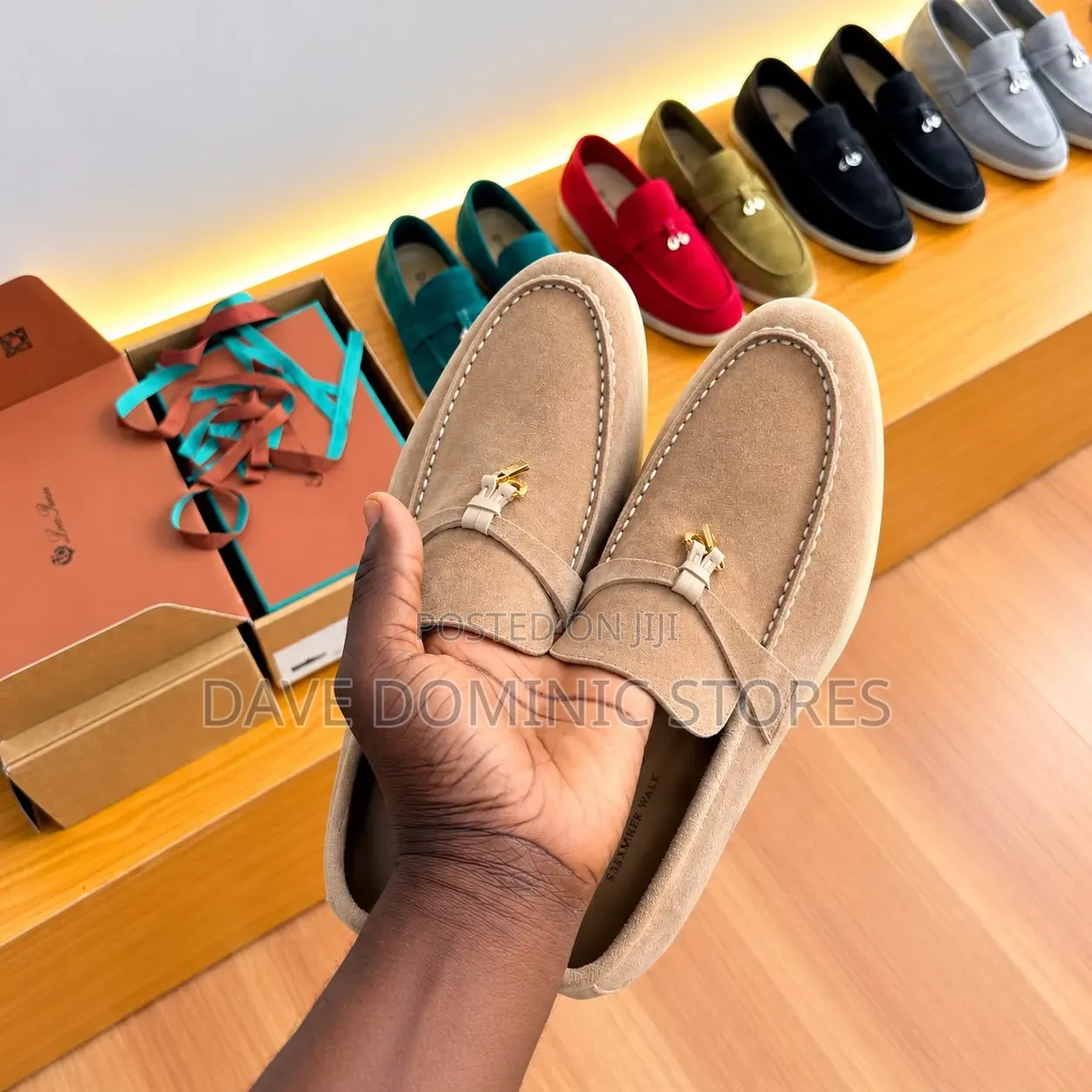 Original Loropiana Summer Walk Loafer Suede Available Now