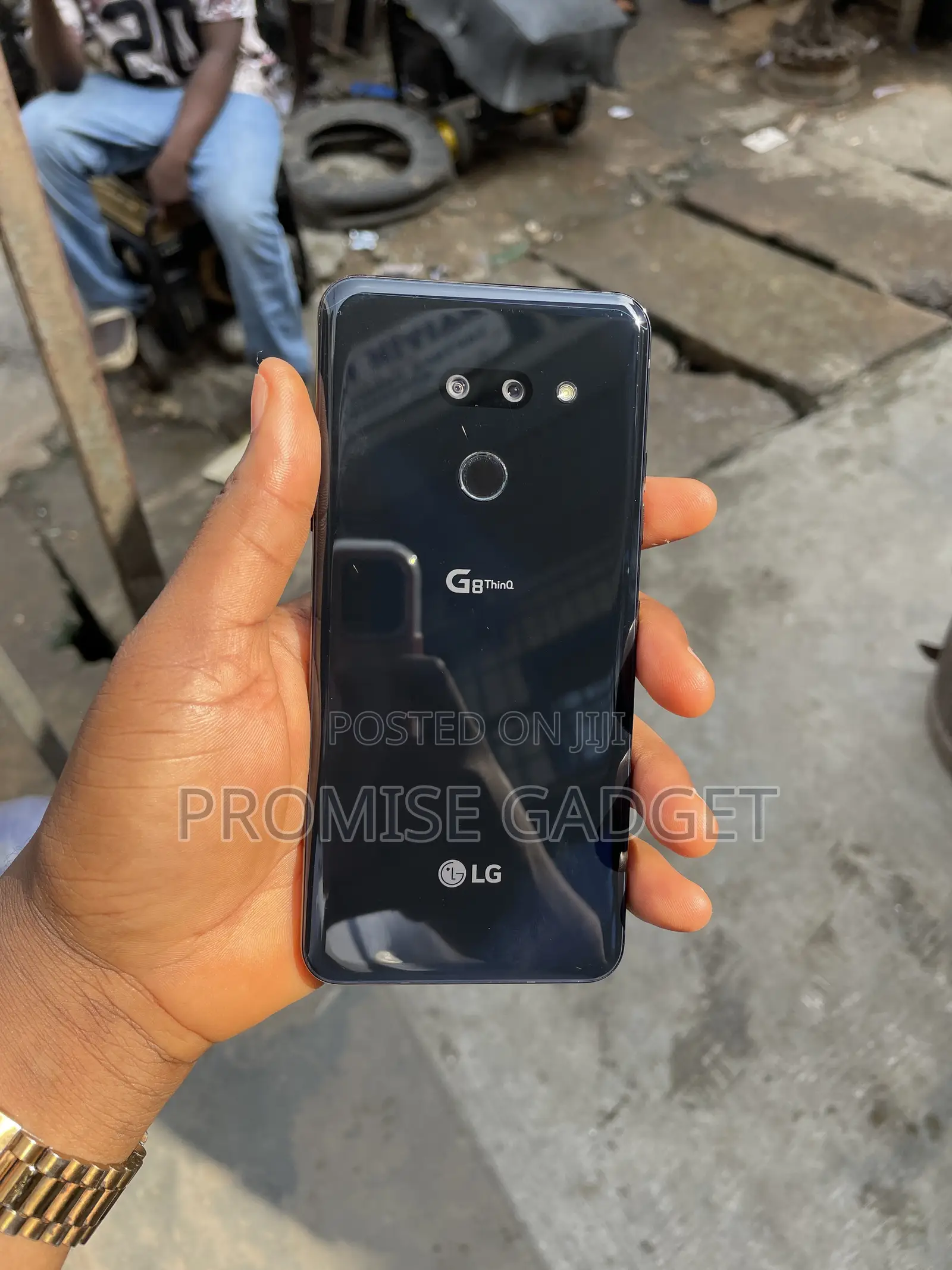 LG G8 Thinq 128 GB Black