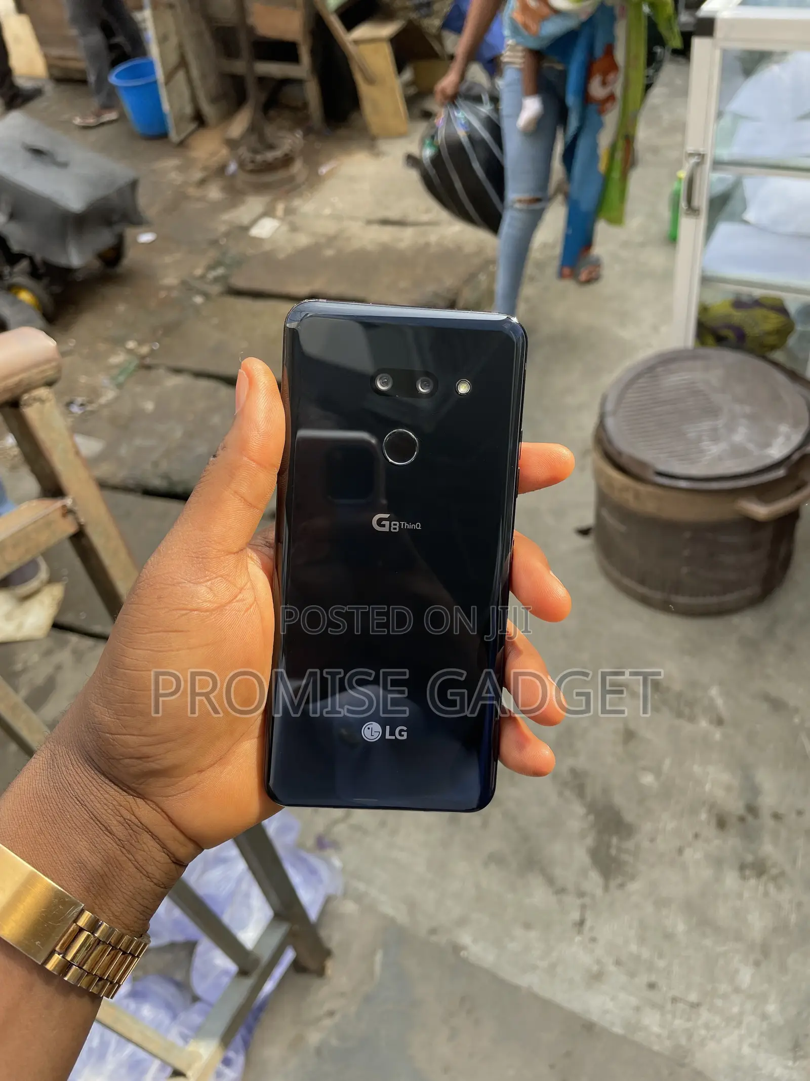 LG G8 Thinq 128 GB Black
