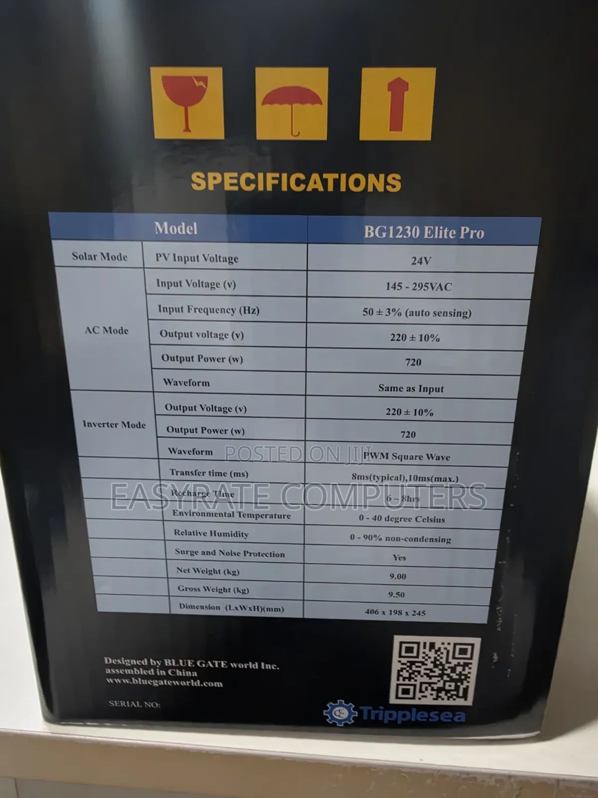 Ups Bluegate Uninterruotble Power Supply