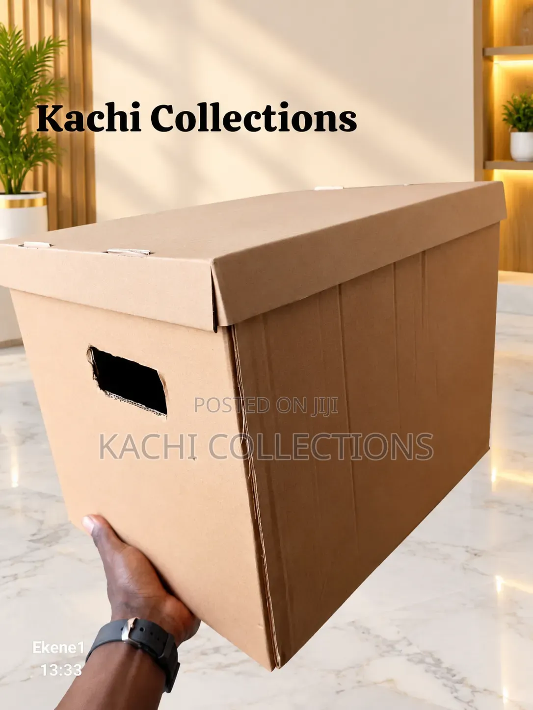 Archive Box || With Cover || With Handle