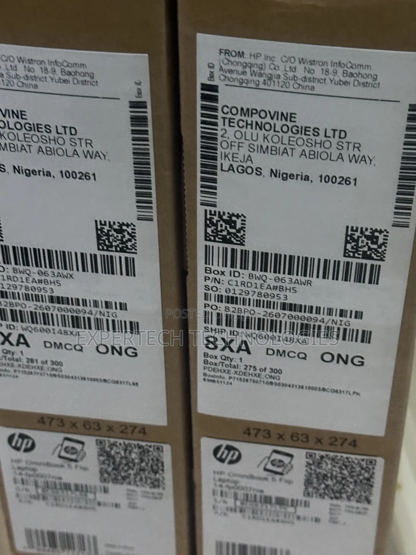 New Laptop HP OmniBook 5 Flip 8GB Intel Core 5 SSD 512GB