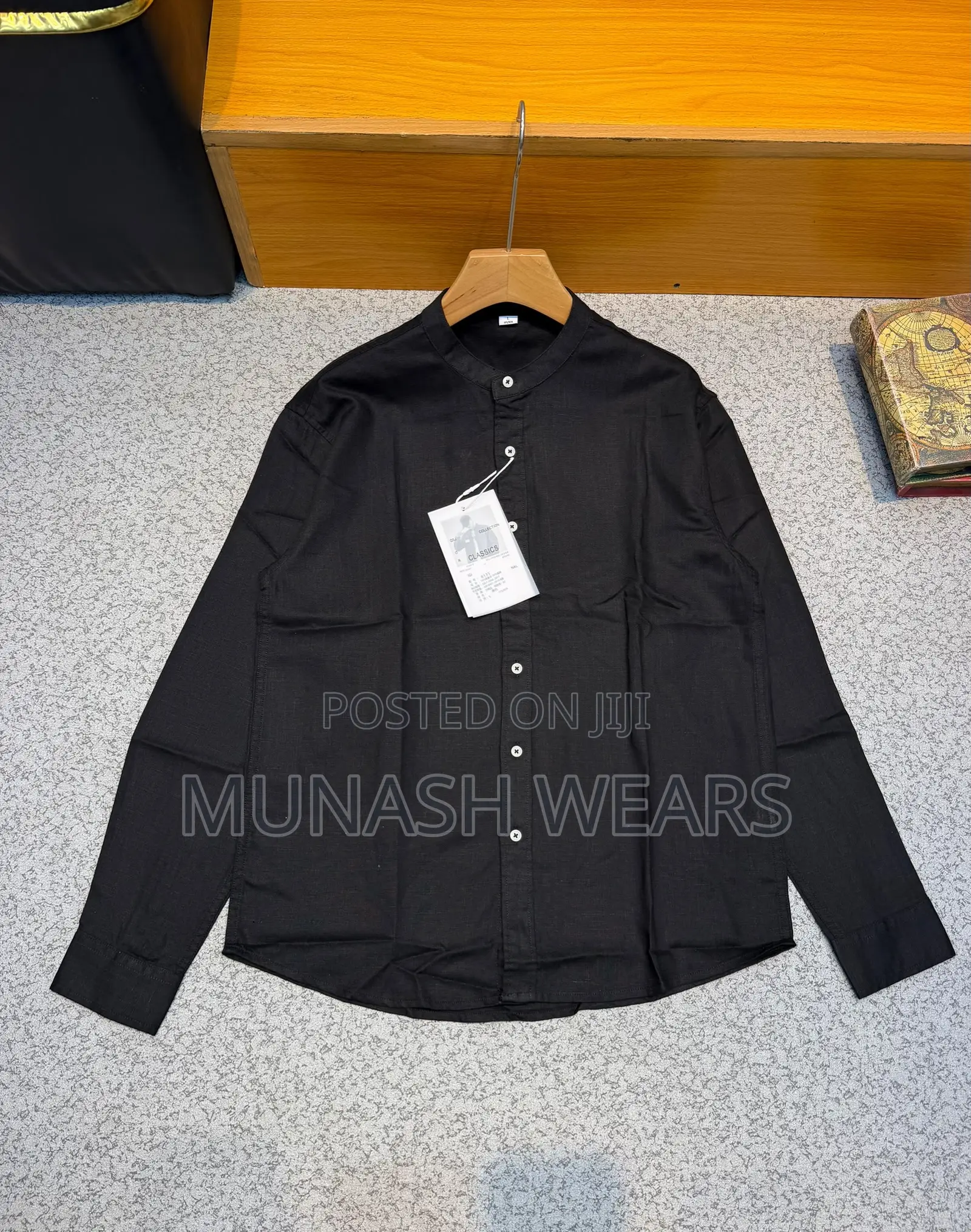 Linen Shirt for Men M-3xl Available in Colors