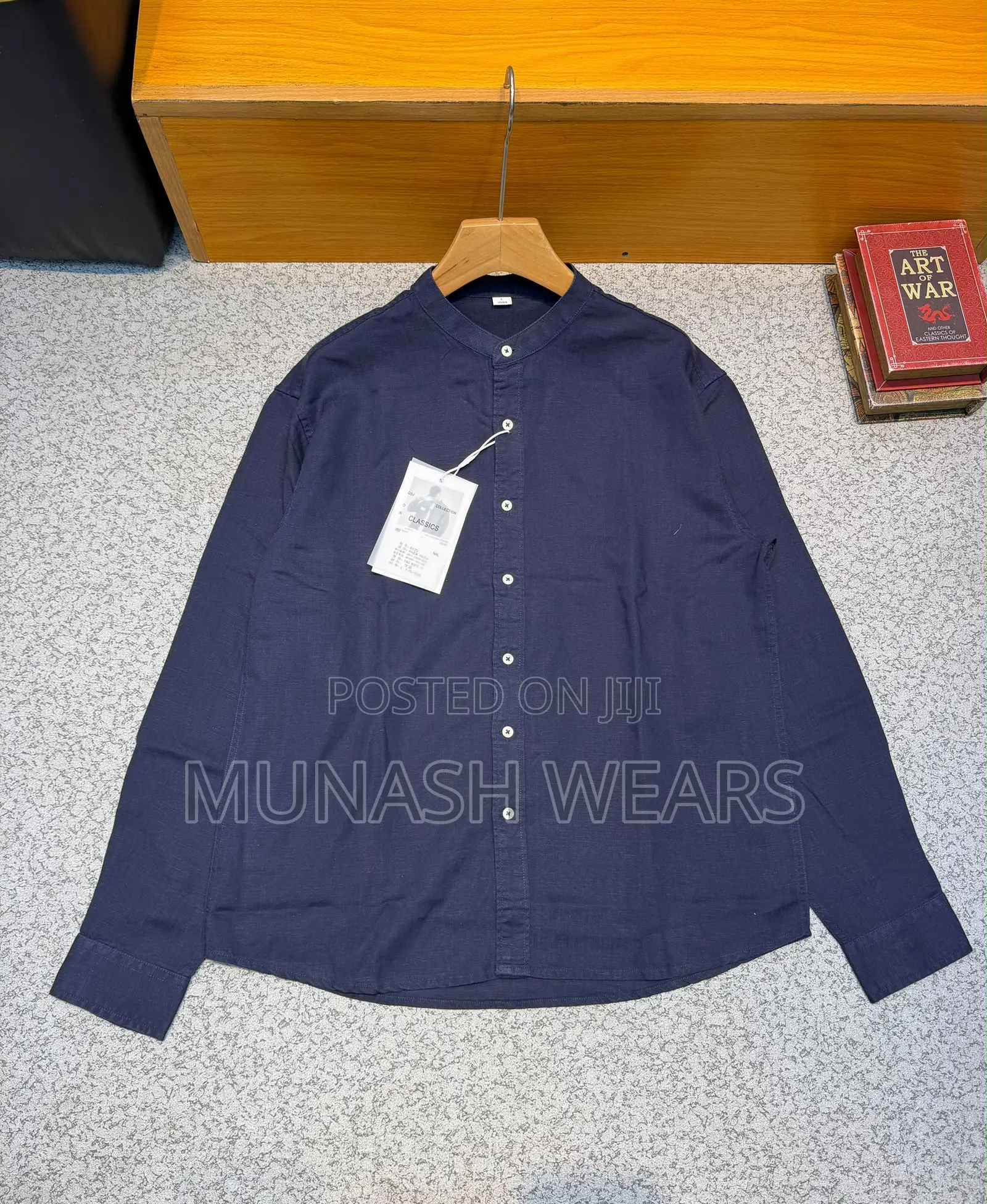 Linen Shirt for Men M-3xl Available in Colors