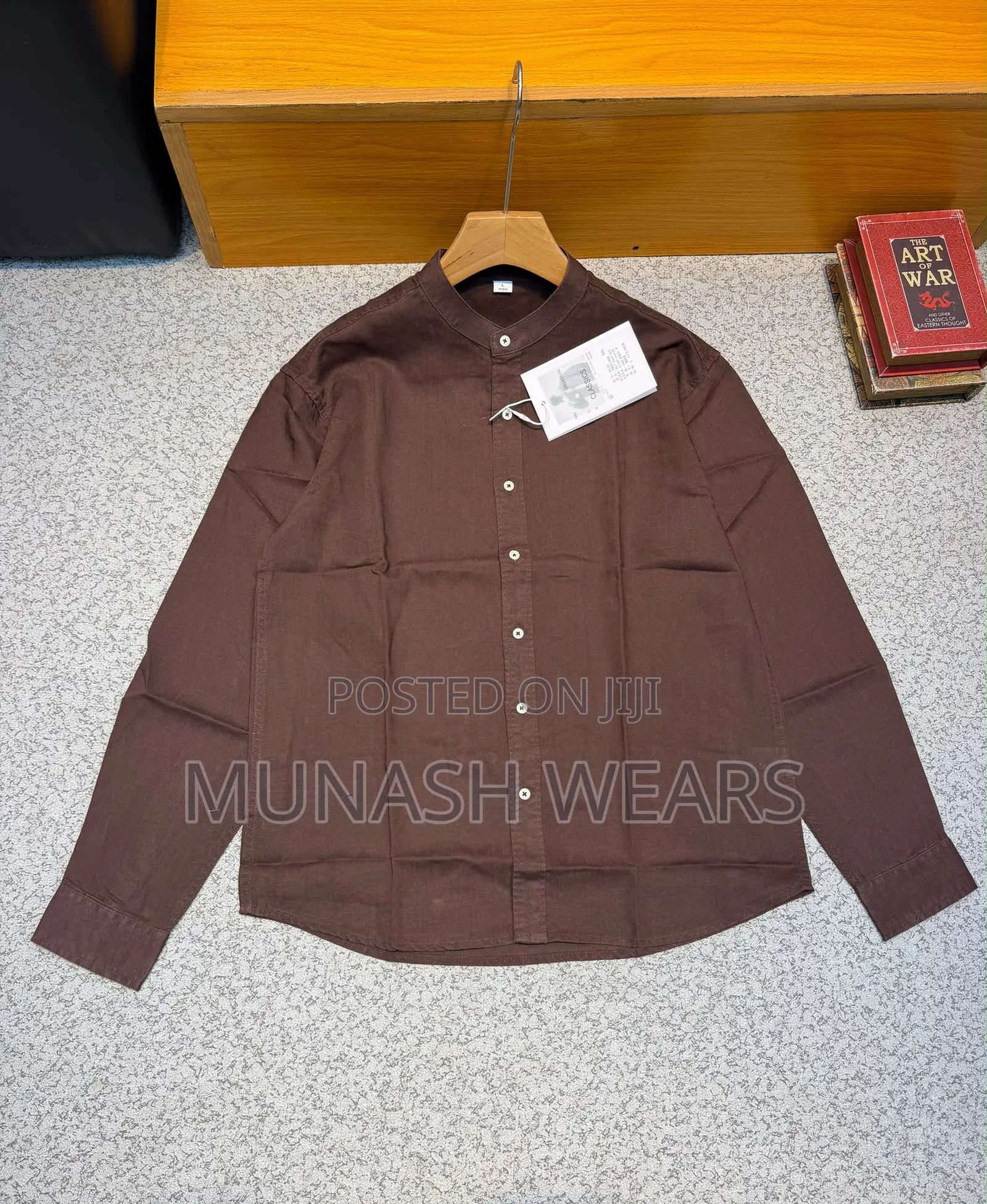 Linen Shirt for Men M-3xl Available in Colors