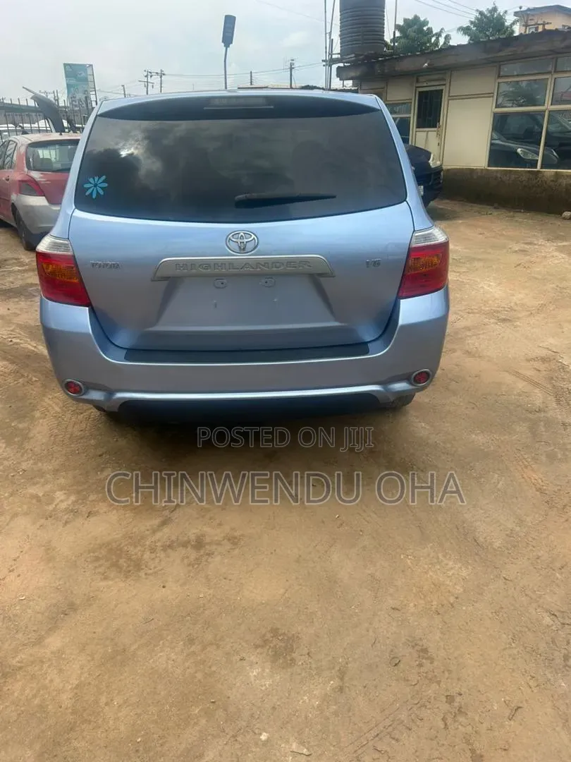 Toyota Highlander 2008 Blue