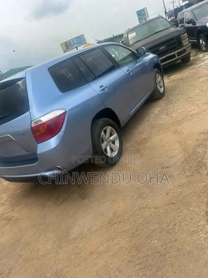 Toyota Highlander 2008 Blue