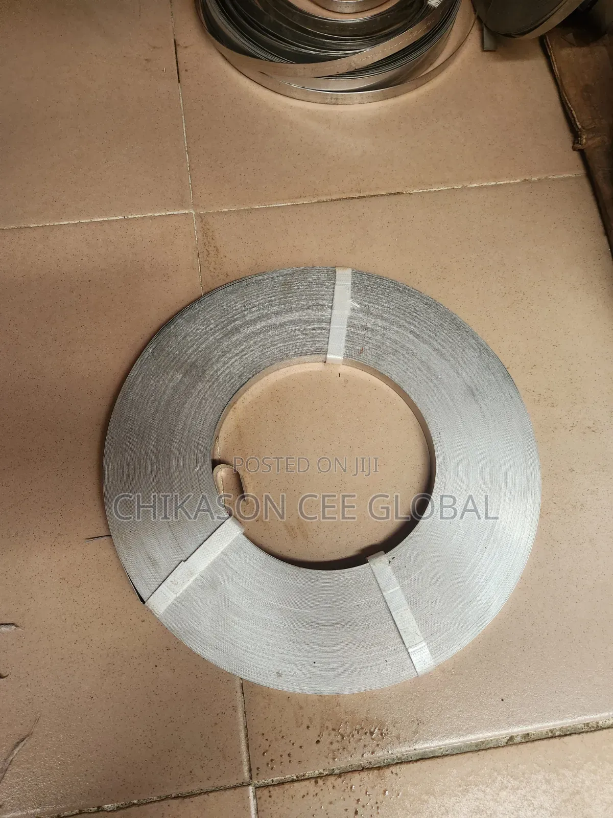 1/2" X 100 Meters Bandit Banding Strapping Stainless Steel Tape