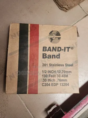 1/2" X 100 Feet Band It Stainless Steel Strapping Tape