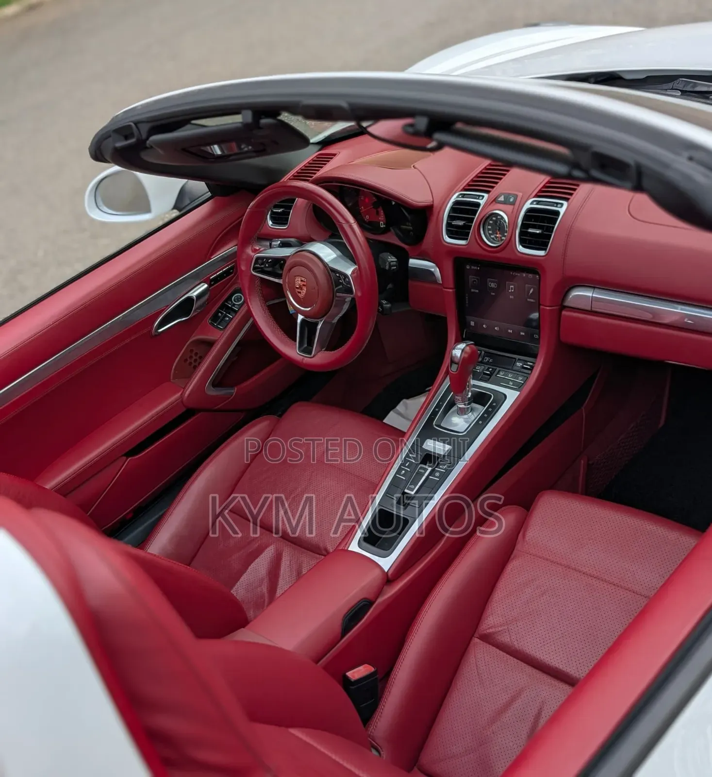 Porsche Boxster S 2dr Convertible (3.4L 6cyl 6M) 2015 White