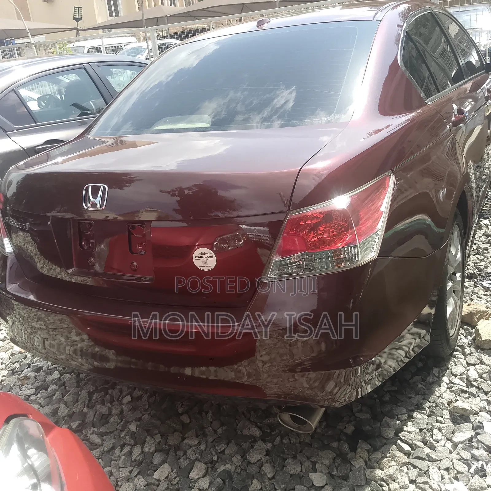 Honda Accord 2010 Maroon