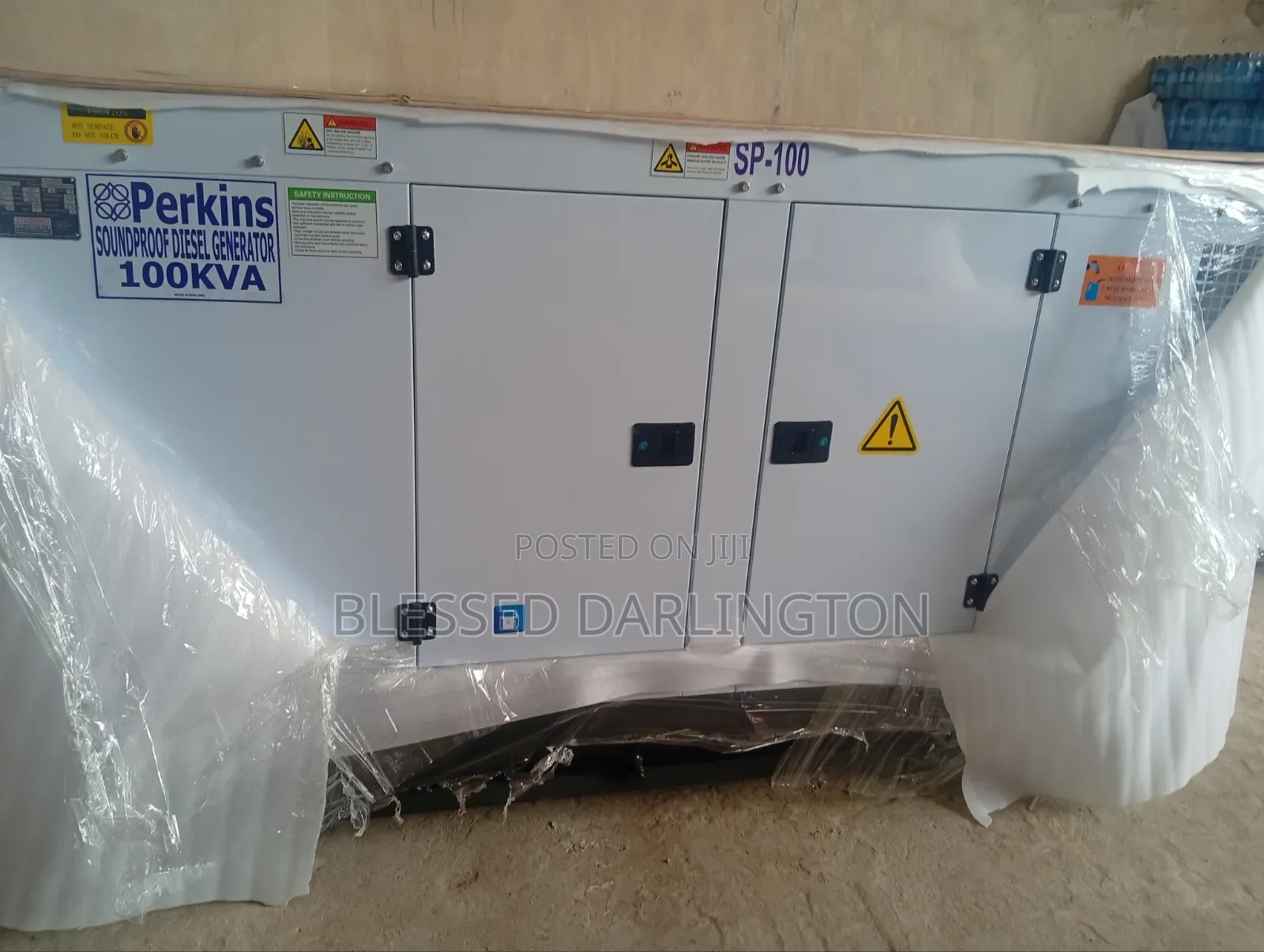 100kva Perkins Soundproof Diesel Generator