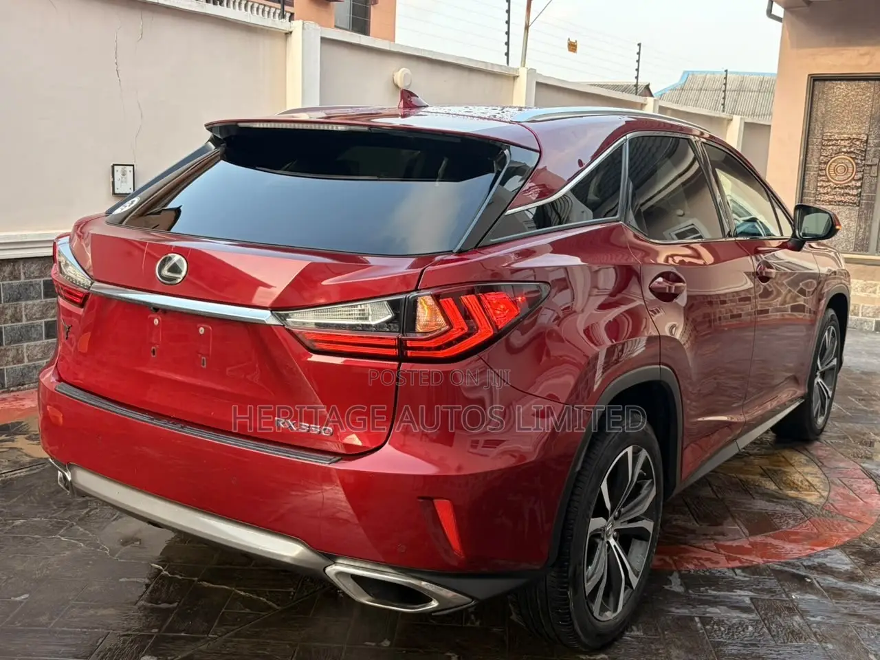 Lexus RX 2017 Burgundy
