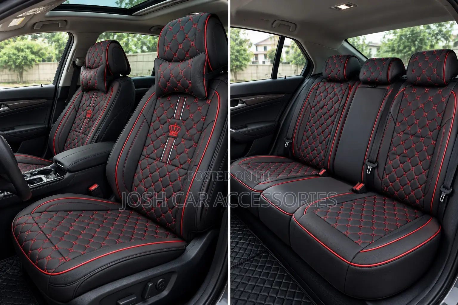 Universal Quality Crown Seat Cover