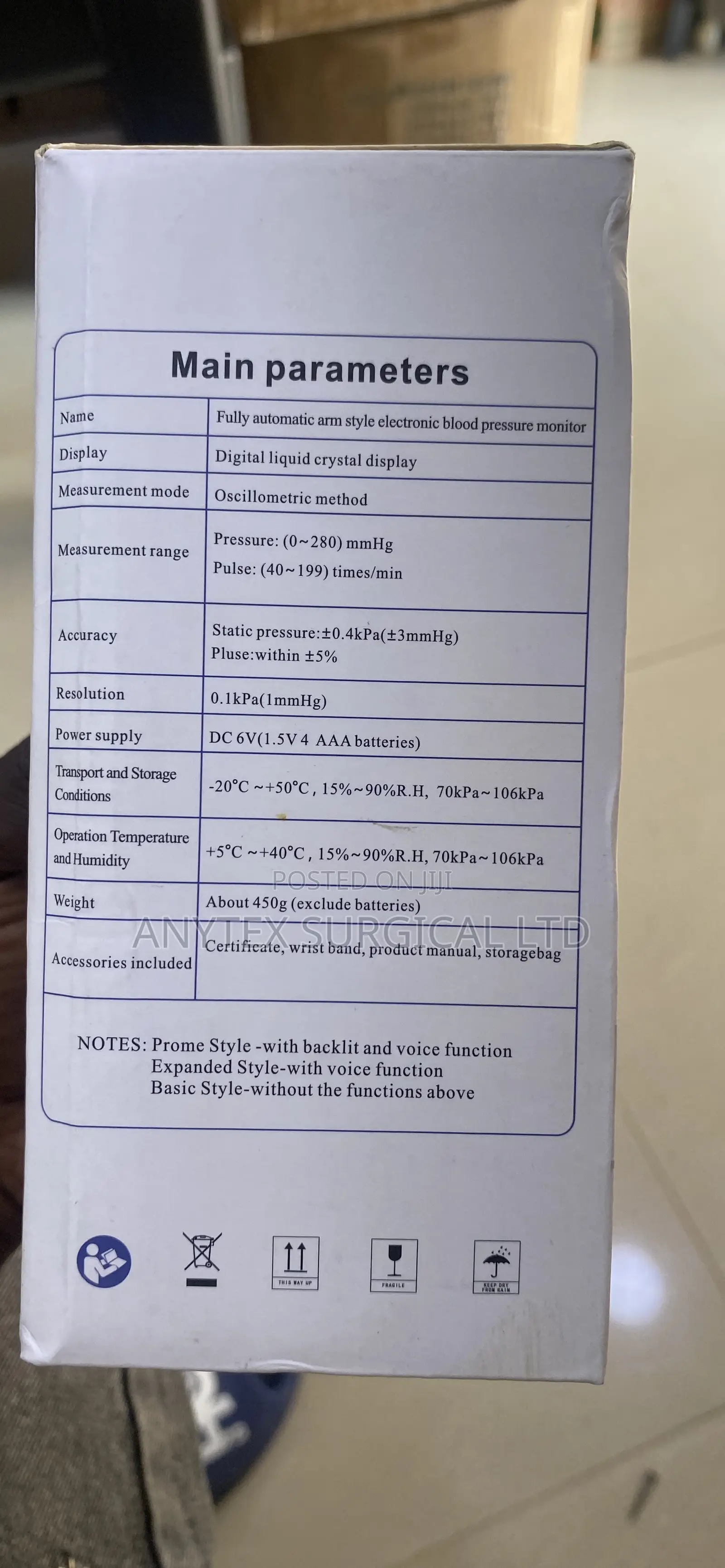 Blood Pressure Monitor