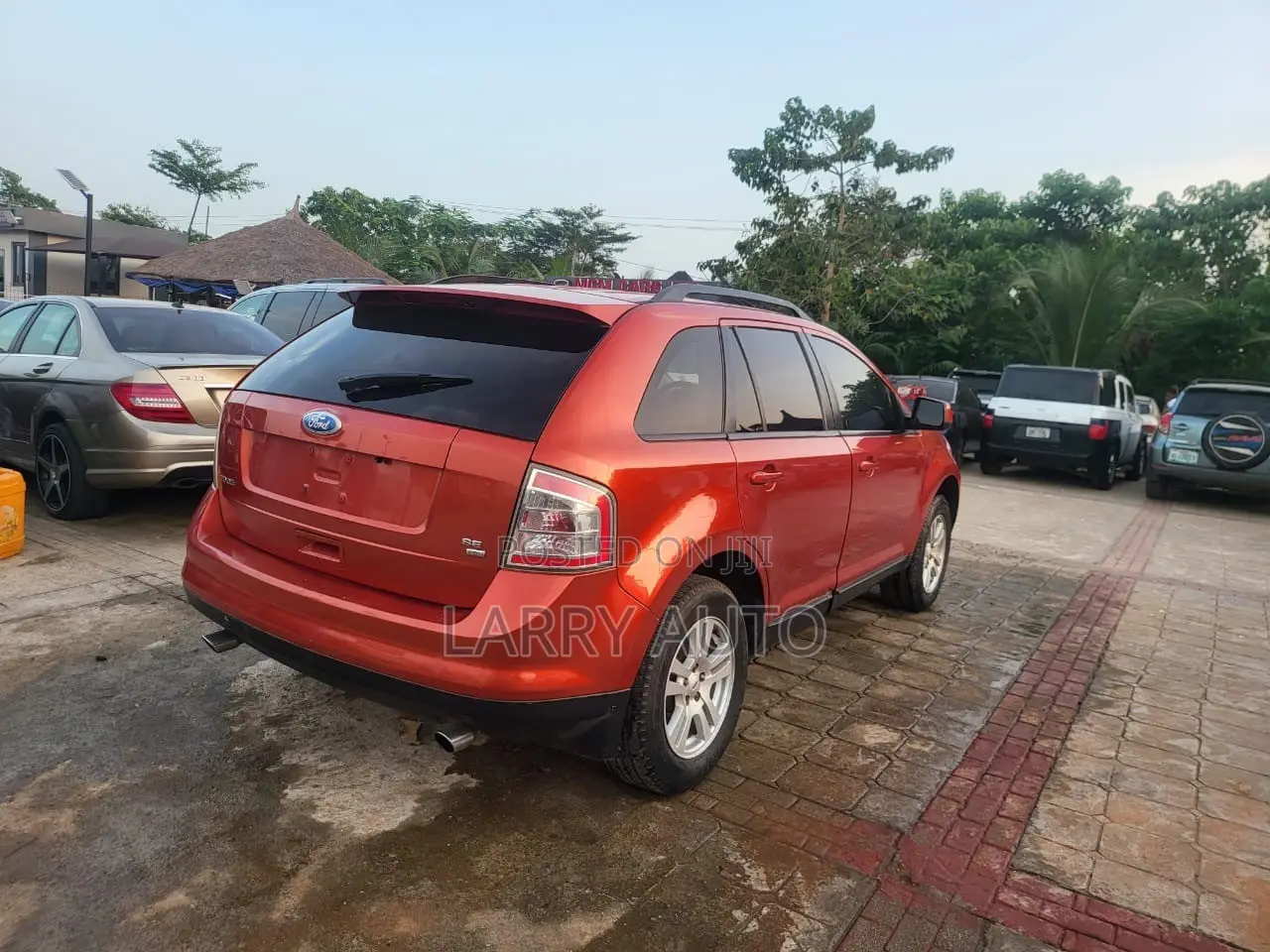 Ford Edge 2008 Red