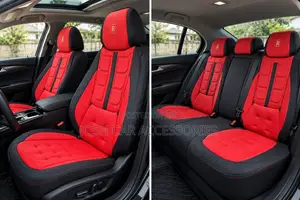 Quality R Power Seat Cover Red and Black