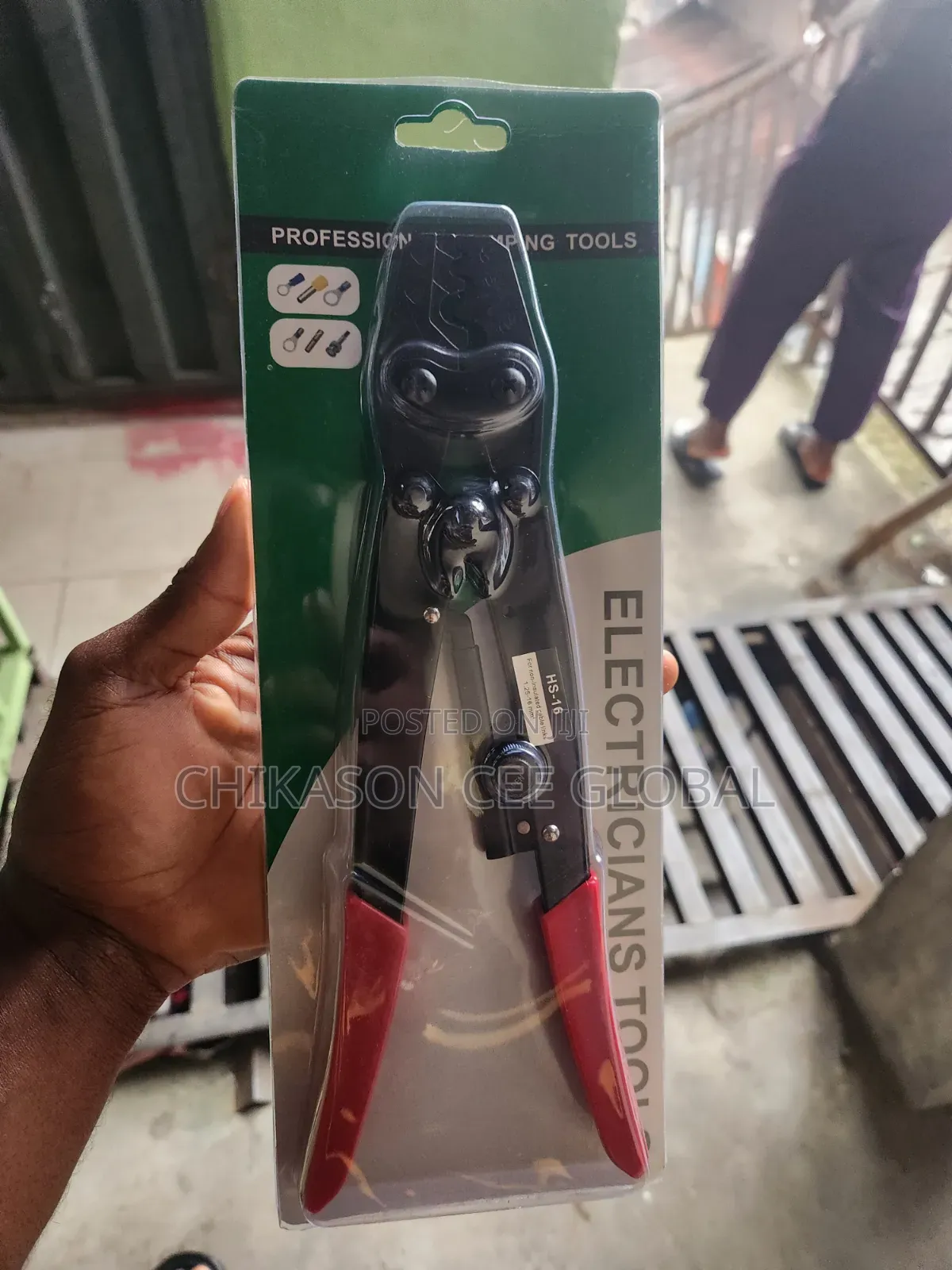 6mm - 16mm Manual Hand Crimping Tool