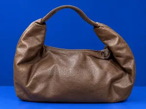 Brown Leather Travel Bag - N18,000. -Lugbe Abuja