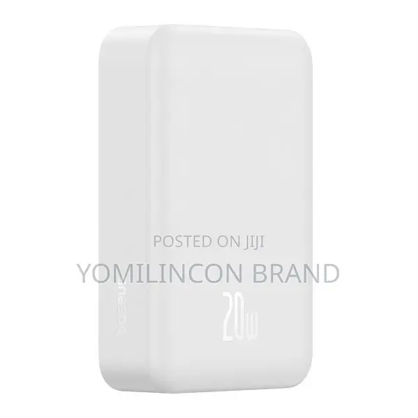Baseus 20000mAh 20W EnerFill FM41 Mini Magnetic Power Bank, White