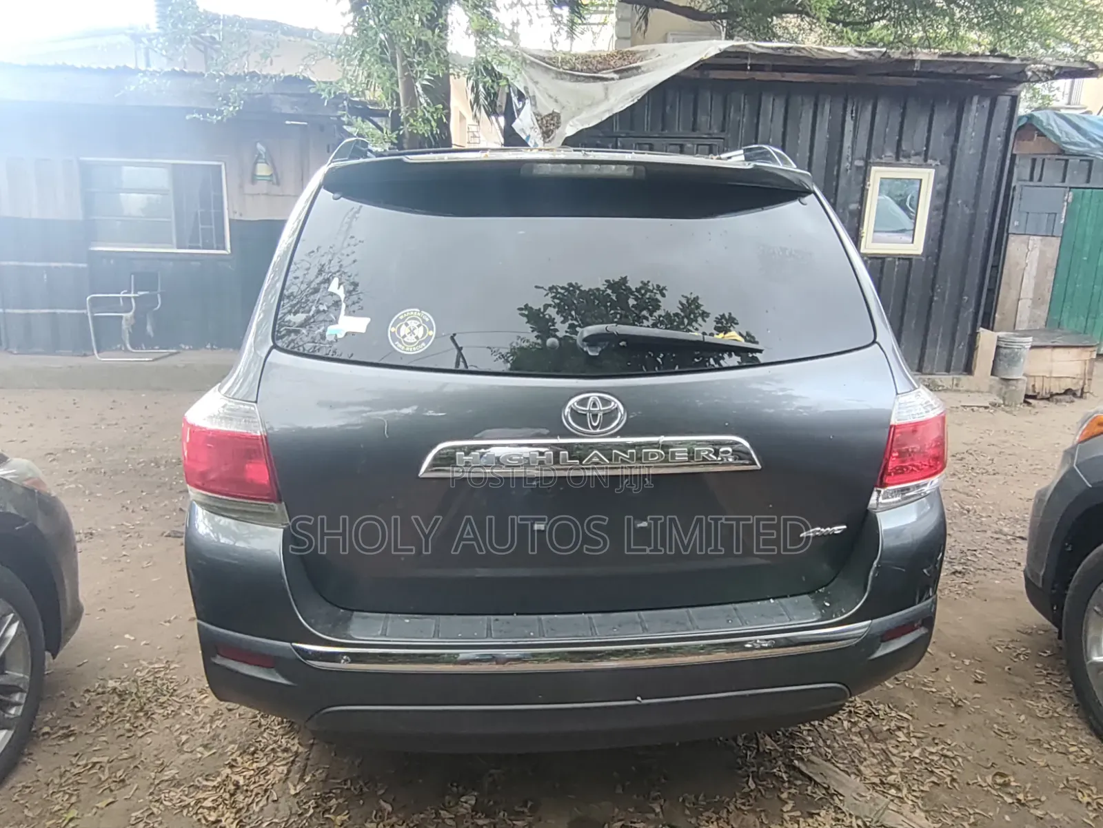 Toyota Highlander Limited 2012 Gray