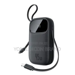 Baseus EnerFill FC31 Power Bank 20000 mAh 45 W, Black