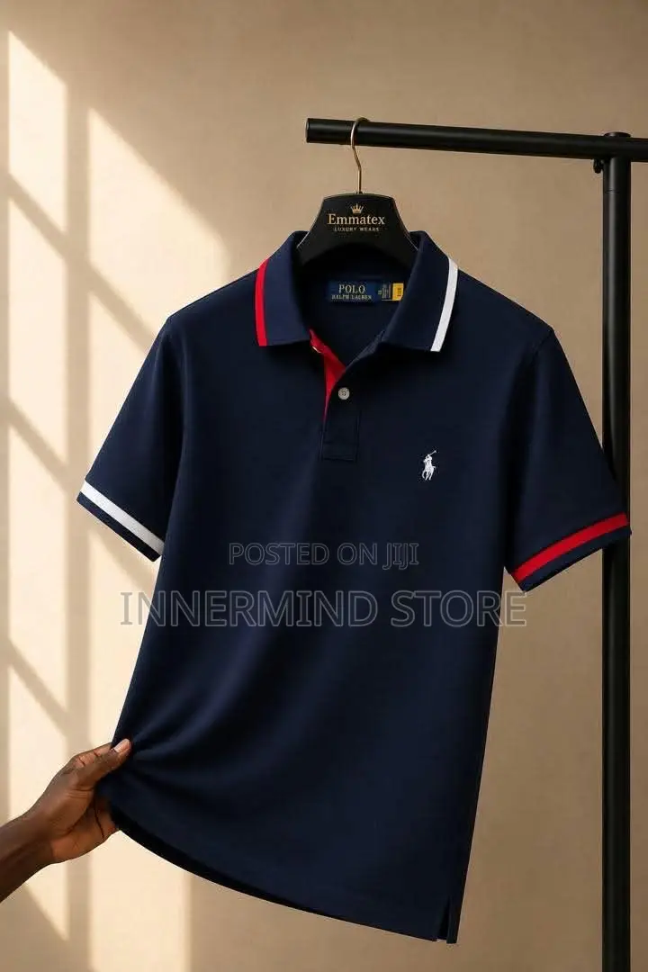 Top Quality Polo Ralph Lauren Collar Neck T-Shirt