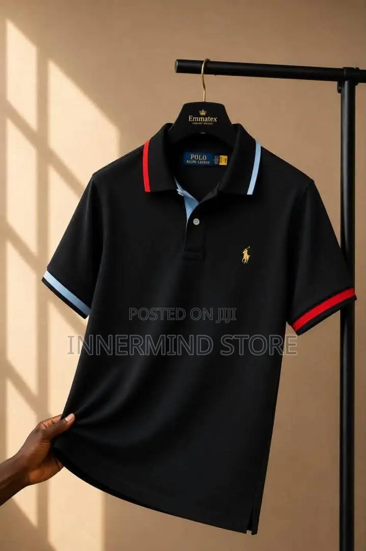 Top Quality Polo Ralph Lauren Collar Neck T-Shirt