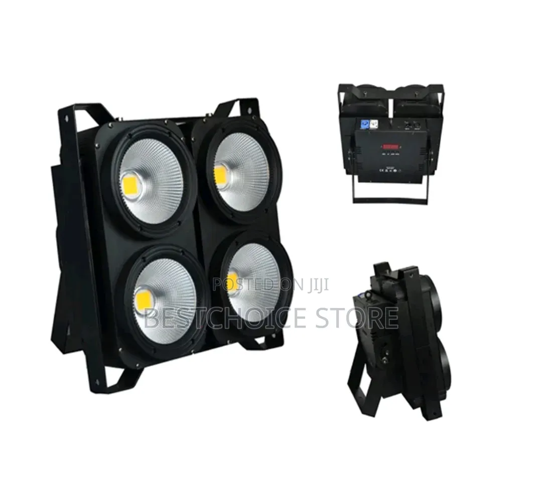 4x100w Warm White COB LED Blinder 4 Eyes Led Audience Disco Wash Light