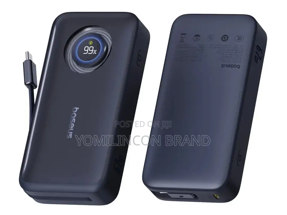 Baseus 100W Power Bank EnerCore CR11 20000mAh for MacBook iPhone-Black
