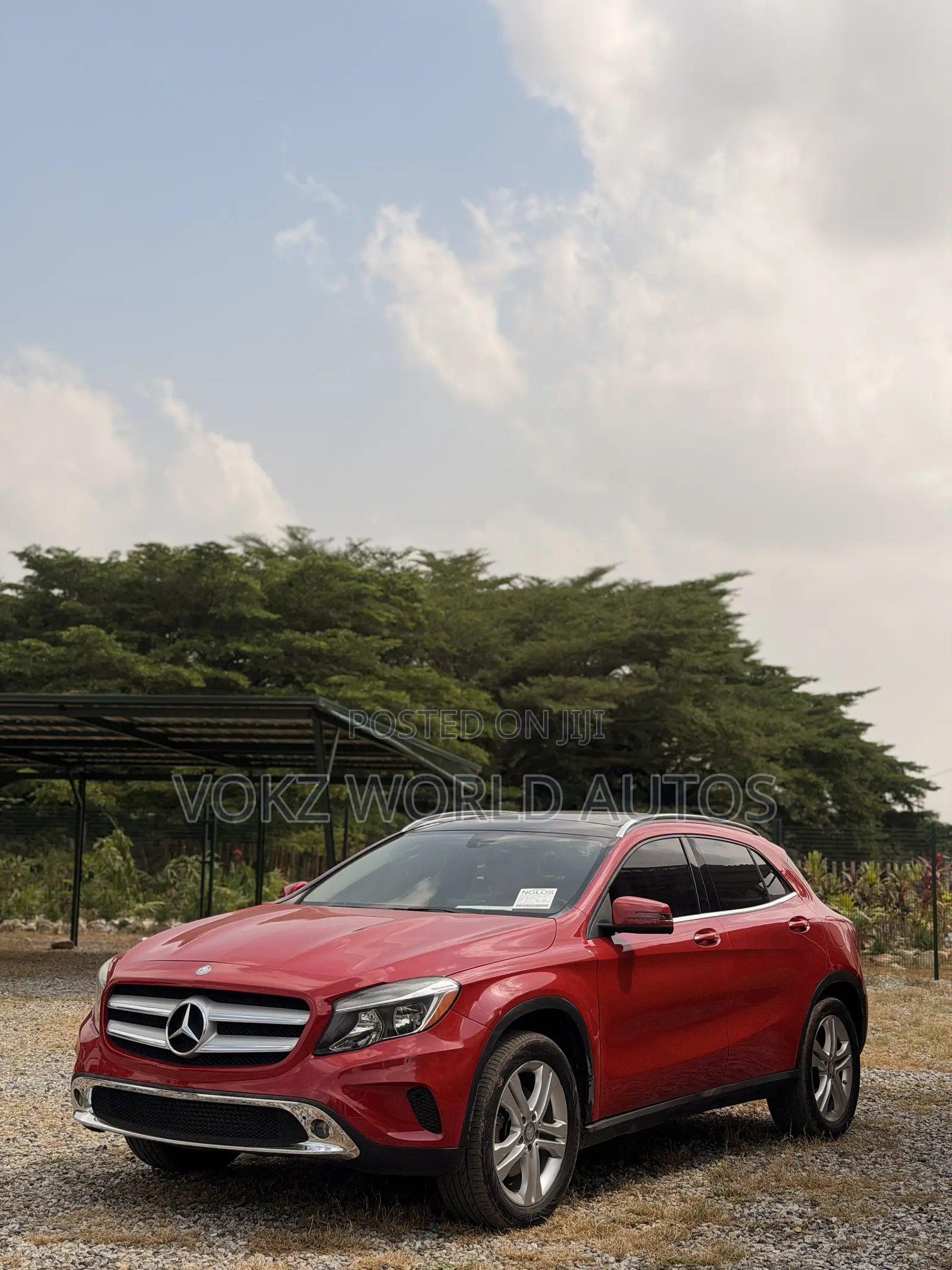 Mercedes-Benz GLA 250 2015 Red