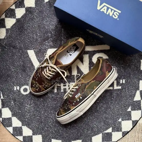 Vans Vault Camo Studded Authentic Low-Top Sneakers