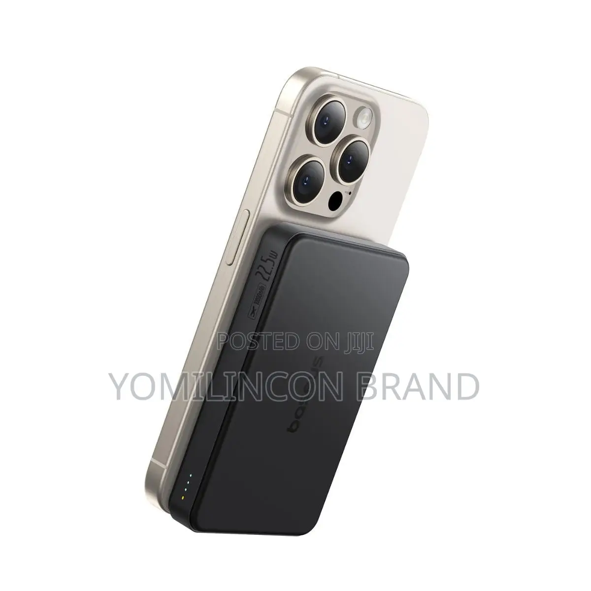 Baseus Qi2 Certified 22.5W Wireless Magnetic Power Bank 10000mAh,Black