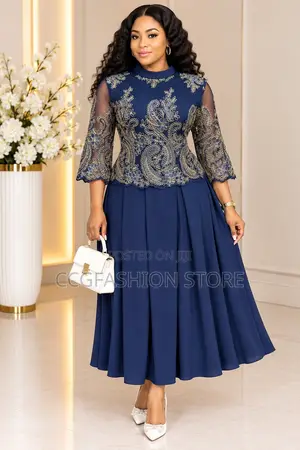 Navy Blue Dress