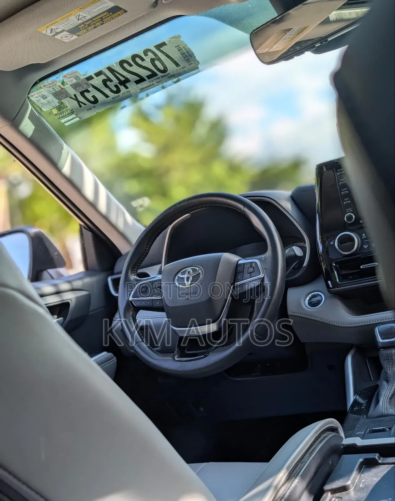 Toyota Highlander 2020 Blue