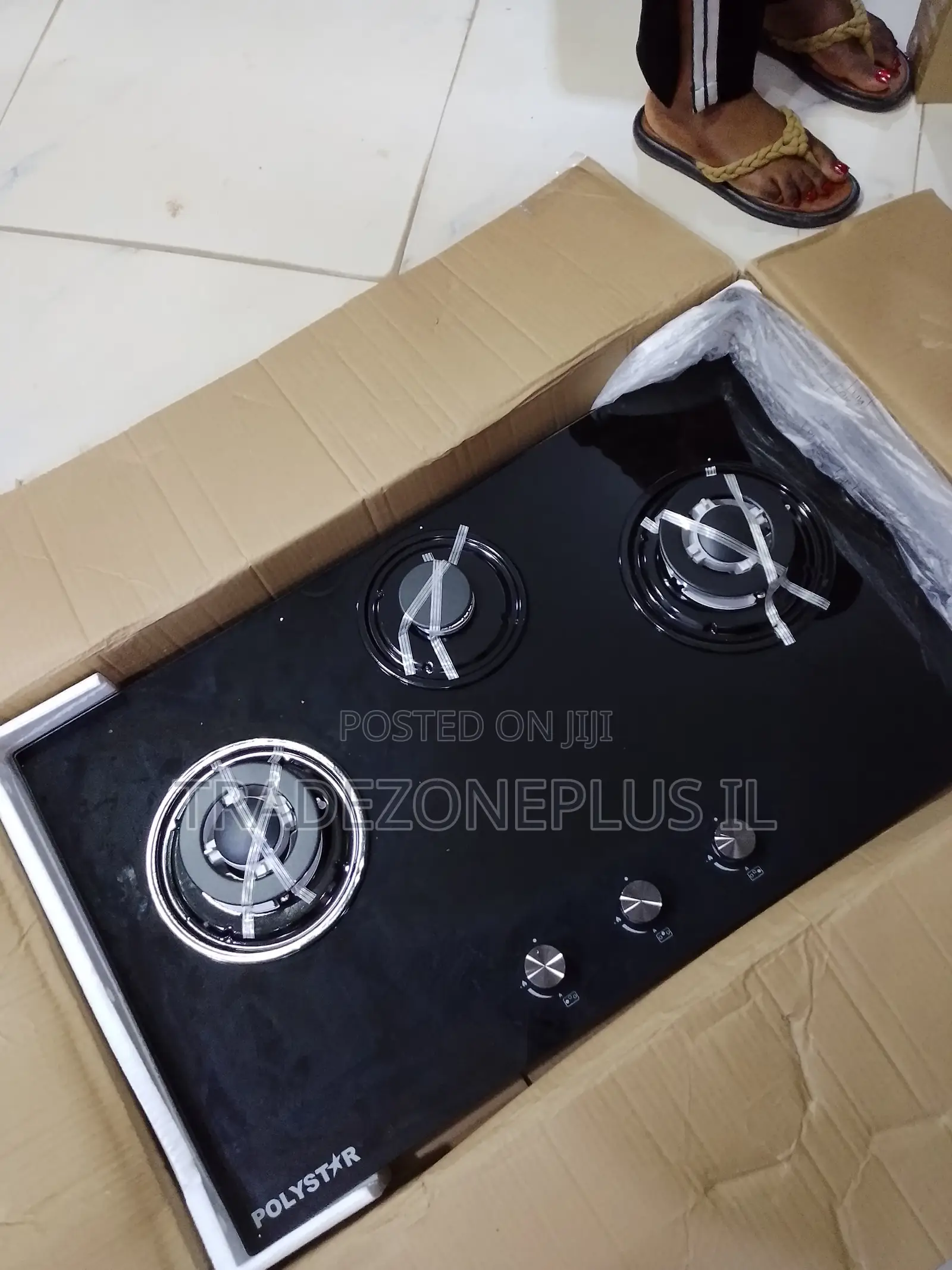 Polystar 3 Burner Table Gas Cooker PV-JY3802