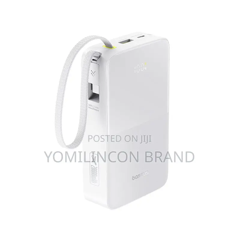 Baseus EnerFill Bipow2Pro 20000mAh PowerBank,22.5W Fast Charging,White