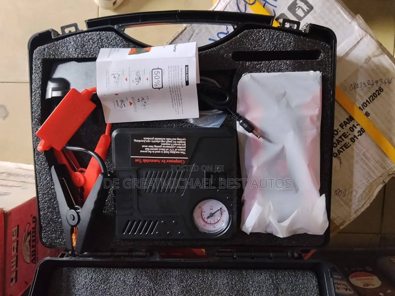 Multi Function Jump Starter