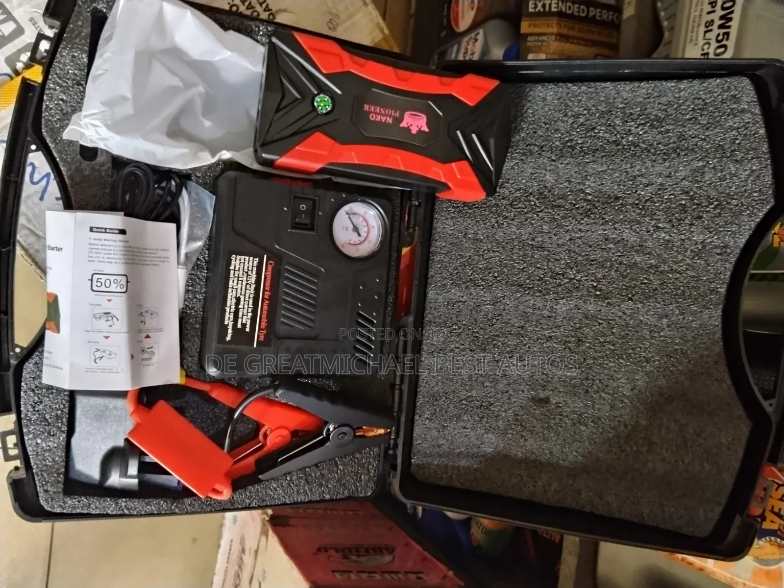 Multi Function Jump Starter