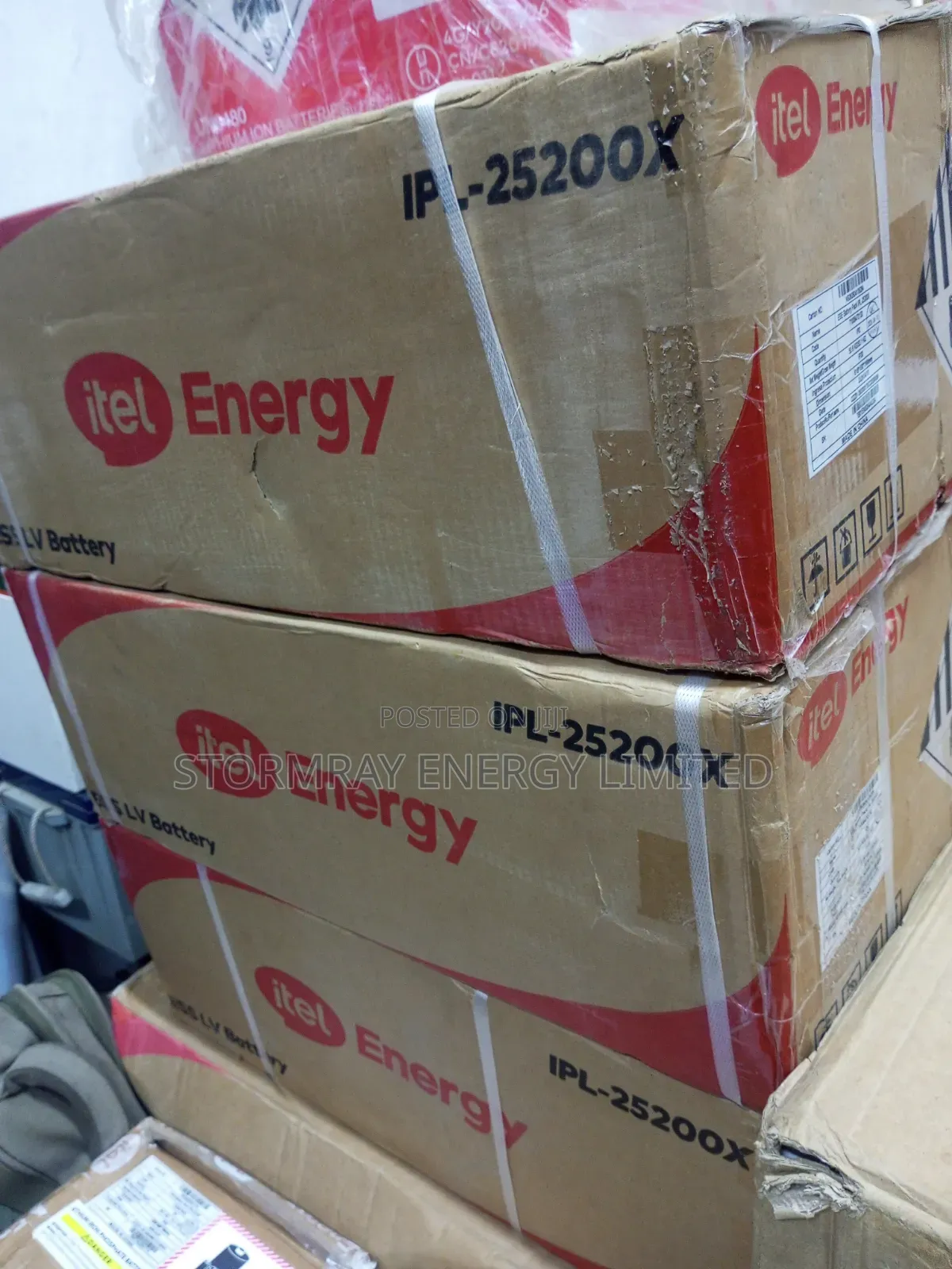 5kwh 24v Itel Lithium Battery