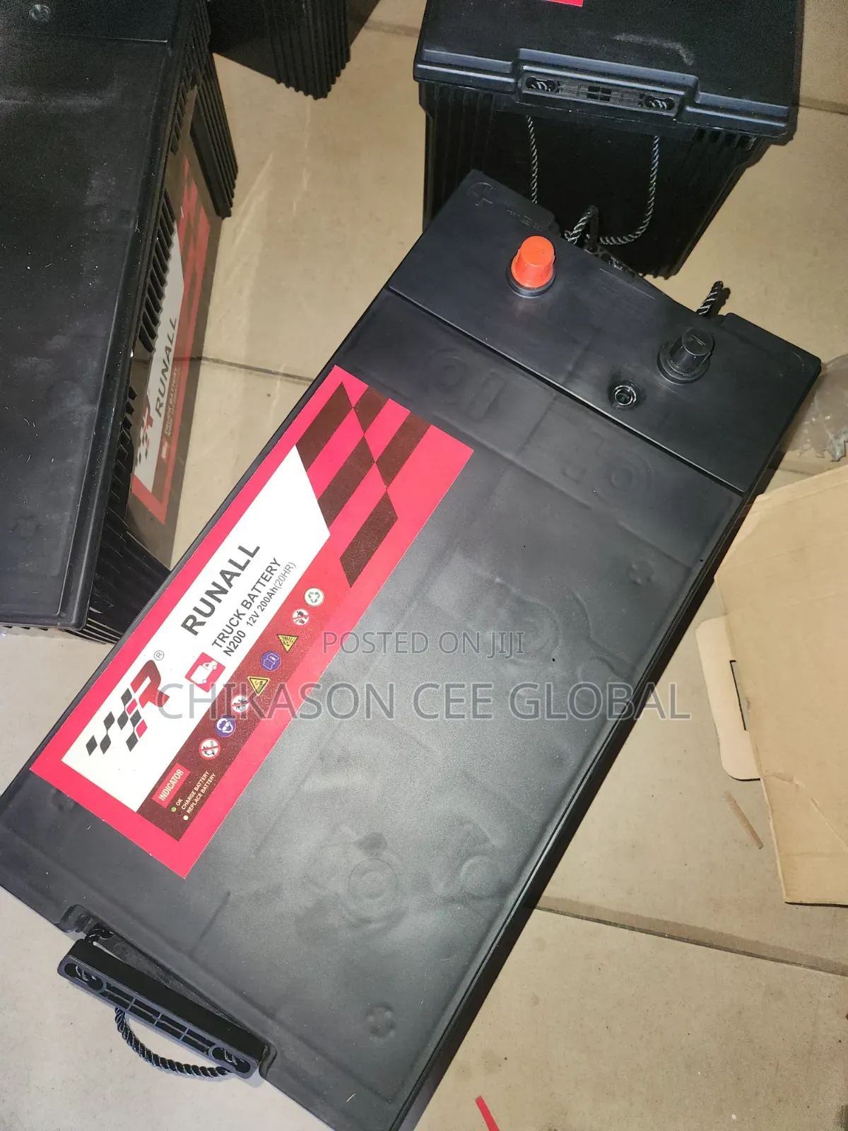 Runal 12v 200ah (20hr) Heavy Duty Truck Battery
