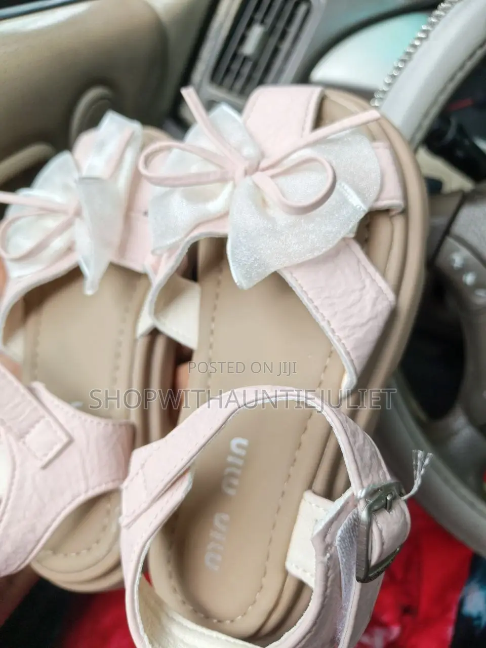 Flat Princess Bow Sandals
