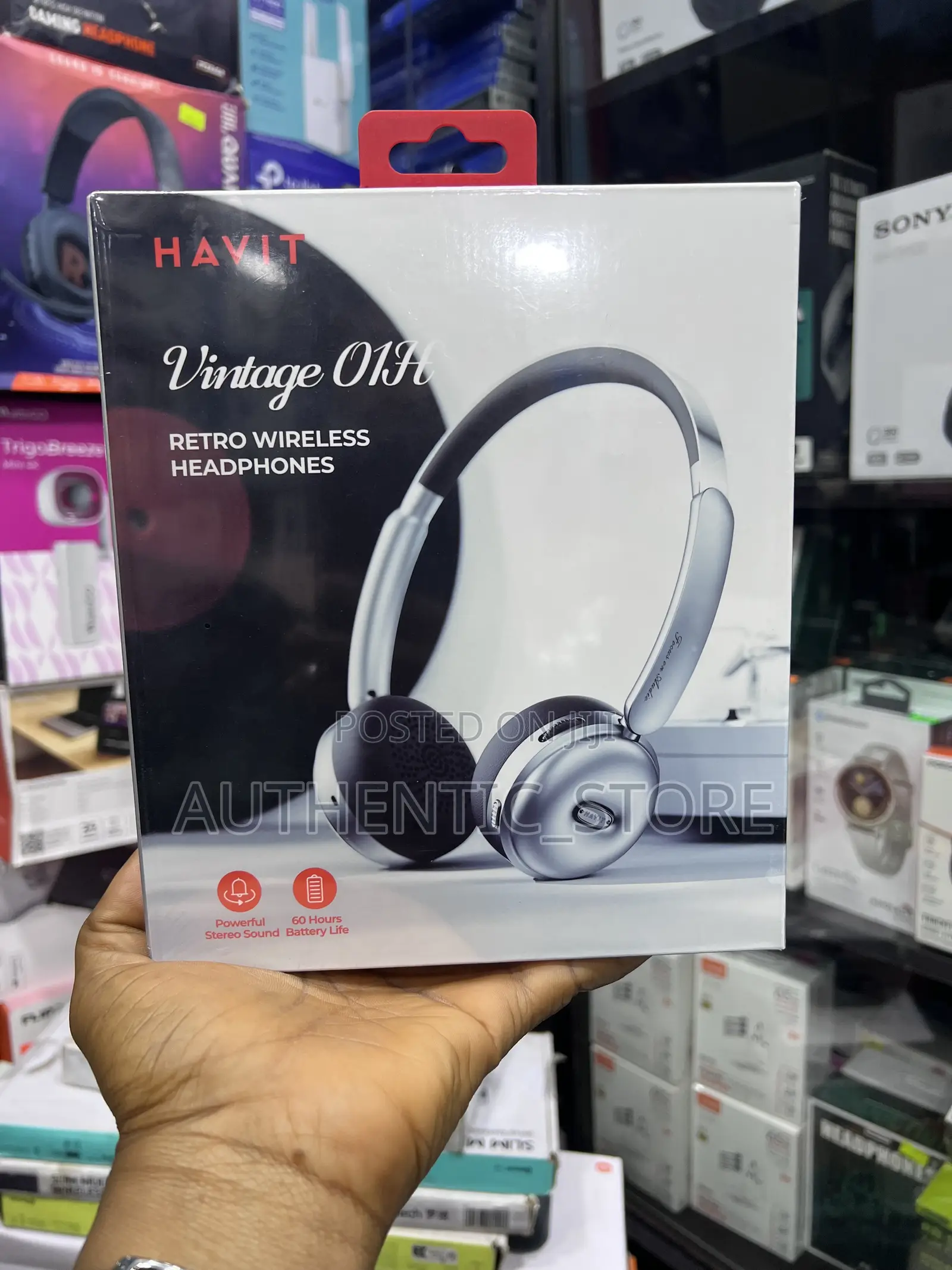 Havit Vintage 01h Retro Wireless Headphones